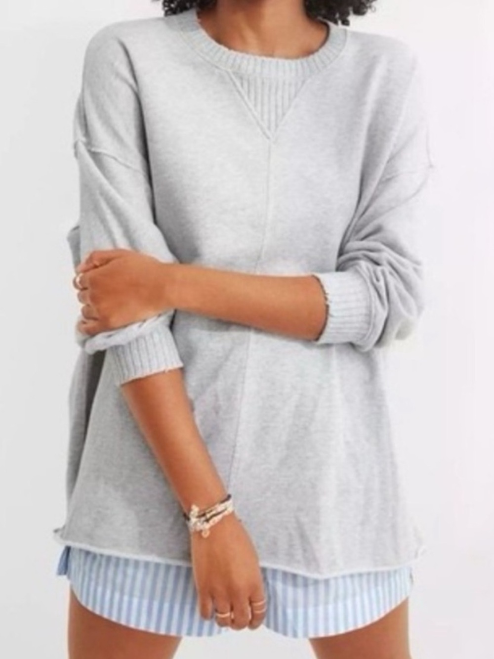 American Eagle Down-To-Earth Oversized Sweatshirt